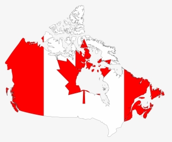 Usa Blank Printable Jpg Royalty - Canada Flag Map Png, Transparent Png, Free Download