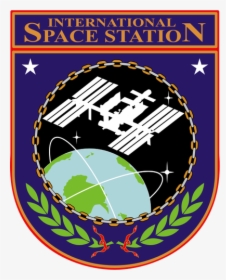 Vector Drawing Of Iss Insignia - International Space Station Logo Png, Transparent Png, Free Download