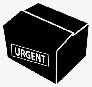 Packing Box With Urgent Delivery - Box, HD Png Download, Free Download