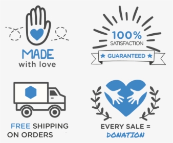 Trust Badges Free Shipping, HD Png Download, Free Download