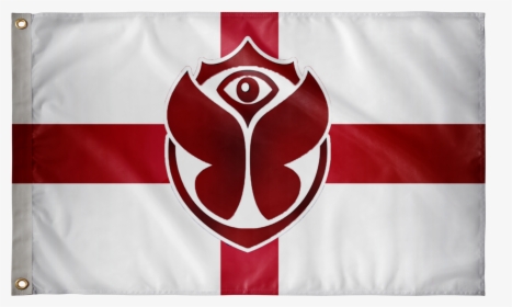 England Flag For Festival-tml - Tomorrowland Logo, HD Png Download, Free Download