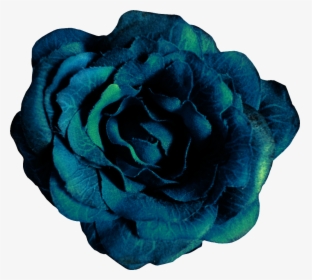 Hand Painted Noble Dark Blue Flowers Png Transparent - Garden Roses, Png Download, Free Download