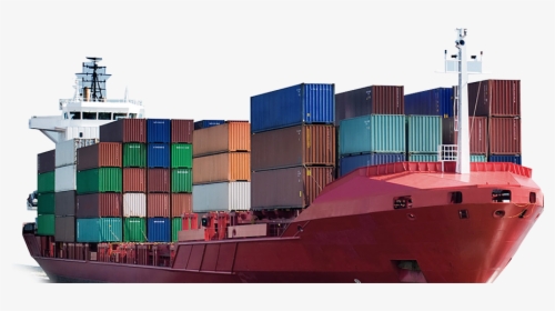 Ship With Container Png, Transparent Png, Free Download