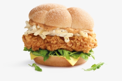 Veggie Burger Clipart Mcdonalds Food - Apple Slaw Burger Mcdonalds, HD Png Download, Free Download
