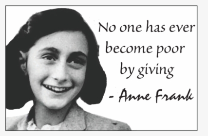 Anne Frank Magnet - Anne Frank, HD Png Download, Free Download