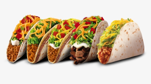 Slider Tacos 2 - Taco Bell Food Transparent, HD Png Download, Free Download