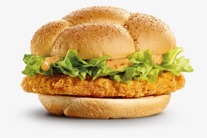 Classic Chicken Burger Kfc, HD Png Download, Free Download
