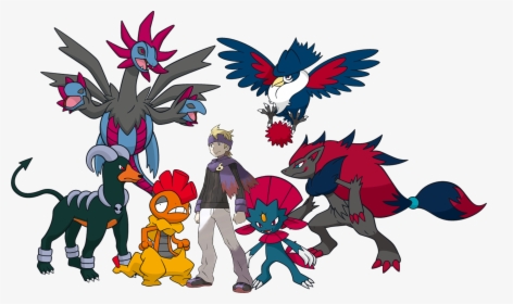 Dark Type Gym Leader    zoroark"s Tail Was A Bitch, HD Png Download, Free Download