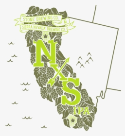 Stone & Sierra Nevada Nxs Ipa - Stone Bewing Nevada, HD Png Download, Free Download