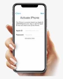 Iphone X Activation Lock, HD Png Download, Free Download