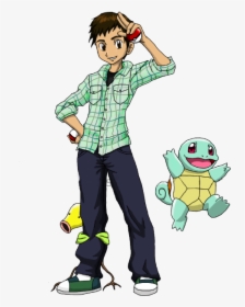 Trainer And Pokemon, HD Png Download, Free Download