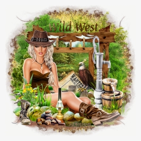 Transparent Cowgirl Bride Clipart - Alex Prihodko Cowgirl Glitter Gif, HD Png Download, Free Download