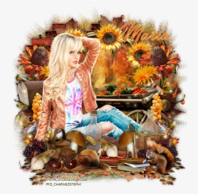 Autumnalreceptionmaria Bysteph - Sunflower, HD Png Download, Free Download