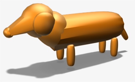 Toy Weiner Dog - Animal Figure, HD Png Download, Free Download