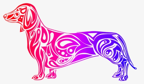 Tribal Dachshund, HD Png Download, Free Download