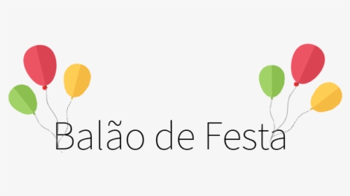 Clip Art Comprar Arco Bal Es - Logo Balão De Festa, HD Png Download, Free Download