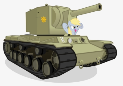 Derpy Hooves World Of Tanks War Thunder Pinkie Pie - Derpy In A Tank, HD Png Download, Free Download