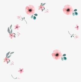Watercolor Flower Wallpaper - Pastel Flower Watercolor Background, HD Png Download, Free Download