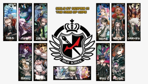 Danganronpa, HD Png Download, Free Download