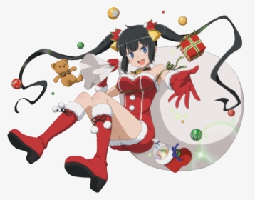#hestia #anime #danmachi #bruh #freetoedit - Danmachi Memoria Freese Christmas, HD Png Download, Free Download