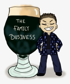 Jensen / Dean Family Business A Request From A Friend - Cartoon, HD Png Download, Free Download