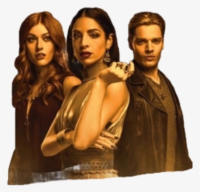 Clary, Lilith And Jace - Shadowhunters Netflix, HD Png Download, Free Download