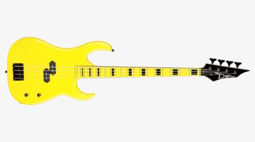 Clip Stock Custom Zone Dean Guitars Image - Lime Green Bass Guitar, HD Png Download, Free Download