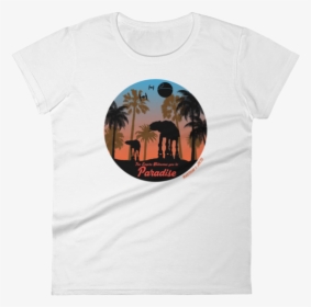 Rhythm Arts Welcome To Paradise Women"s Short Sleeve - Western Pleasure, HD Png Download, Free Download