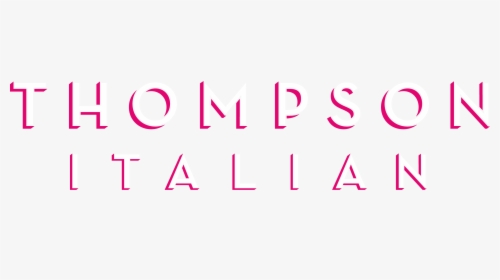 Thompson Italian, HD Png Download, Free Download