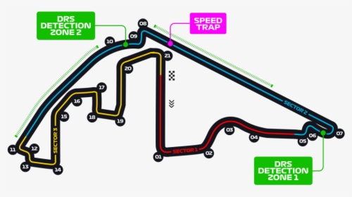 Yas Marina Circuit - Circuit Abu Dhabi F1, HD Png Download, Free Download