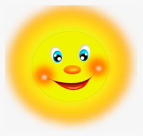 Sun Flare Psd - Smiley, HD Png Download, Free Download