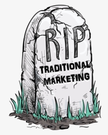 Death Of Traditional Marketing, HD Png Download, Free Download