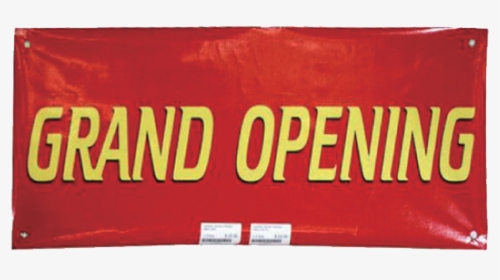 Banner -grand Opening, Big, Red - Carmine, HD Png Download, Free Download