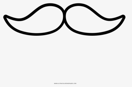 Moustache Coloring Page, HD Png Download, Free Download