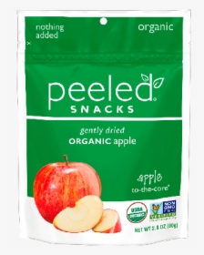 Peeled Snacks Organic Apple 2 The Core Dried Fruit, - Natural Foods, HD Png Download, Free Download