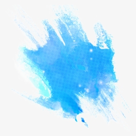 This Graphics Is Creative Blue Watercolor Transparent - Transparent Blue Watercolor Png, Png Download, Free Download