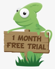1 Month Free Trial - Cartoon, HD Png Download, Free Download