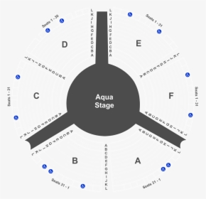 Le Reve Seating Chart Las Vegas, HD Png Download, Free Download