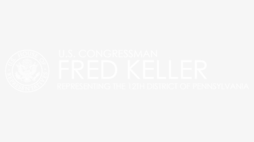Congressman Fred Keller - Johns Hopkins White Logo, HD Png Download, Free Download