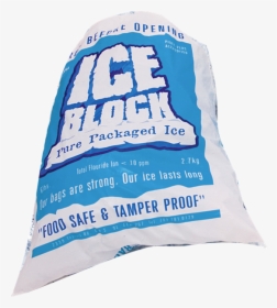Ice Block , Png Download - Bag, Transparent Png, Free Download