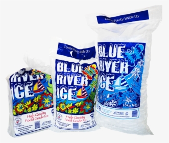 Blue River Ice Bags And Block , Png Download - Snack, Transparent Png, Free Download