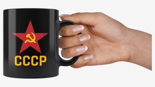 Load Image Into Gallery Viewer, Russian Ussr Black - Mug, HD Png Download, Free Download