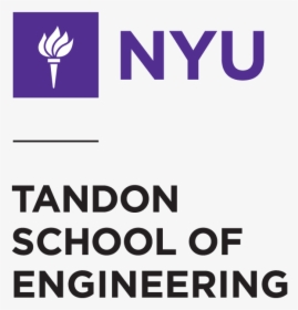 Stacked Tandon Logo Color - New York University Logo Png, Transparent Png, Free Download
