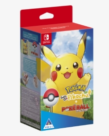 Pokemon Let's Go Pikachu Pokeball, HD Png Download, Free Download