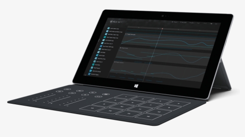 Microsoft Surface 2 Pro Remix Music Project - Netbook, HD Png Download, Free Download