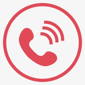 Contact Flower Mound Electrician Today - Phone Icon Png Red, Transparent Png, Free Download