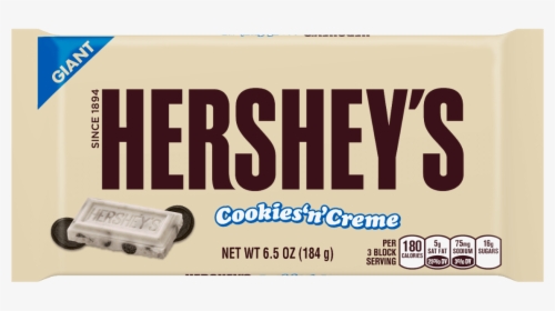 Hersheys Cookies & Cream Giant Bar - Hershey's Cookies N Creme Giant, HD Png Download, Free Download