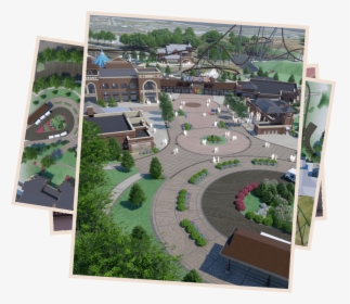 Renderings Of The New Hersheypark Entrance - Hershey Park New Construction, HD Png Download, Free Download