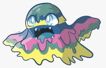 Alolan Muk - Illustration, HD Png Download, Free Download