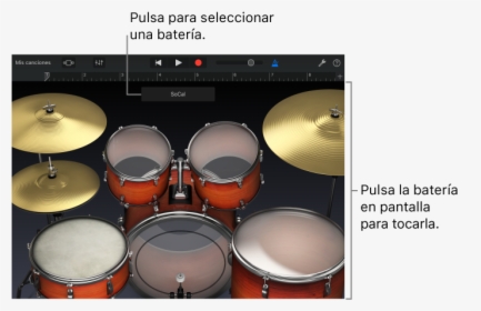 Garageband App Snare Drum, HD Png Download, Free Download